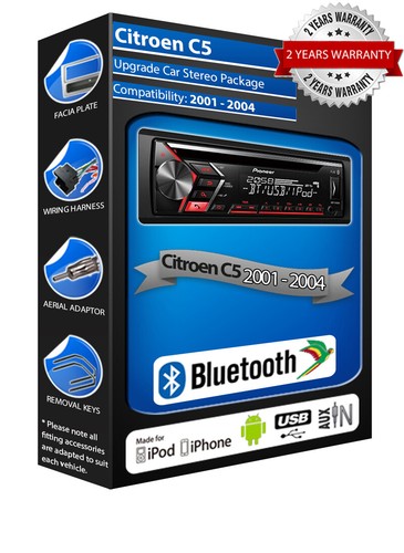 Citroen player usb aux - c5,