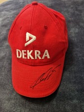 Genuine Signed Michael Schumacher DEKRA Cap.