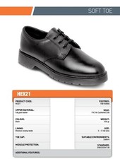 Goliath Safety shoes Leather Black UK 8 Petrol, Oil, Fat, Alkali, Acid Resistant