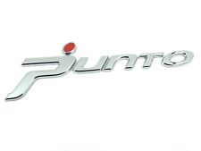 Genuine New FIAT PUNTO BOOT BADGE Rear Emblem Grande Punto 2005-2012 Multijet 