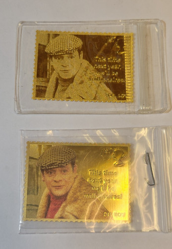 Gold del boy stamps - x, only