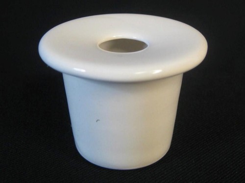 White school desk inkwell - school,
