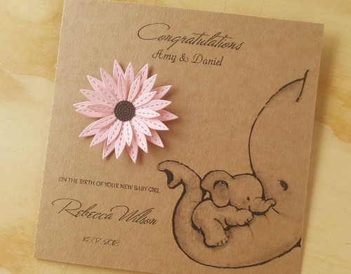 Personalised handmade new - new, baby