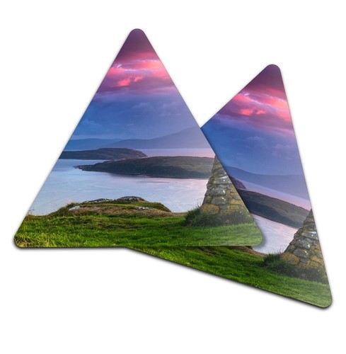Triangle coaster cumbrae - triangle,