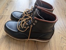 Red Wing MOC Toe Boots Navy