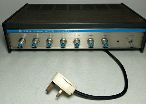 Vintage amplifier toa - vintage,