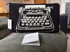 Lulu Guinness Typewriter Pencil Case. Make Up Bag.Storage.Brand New.