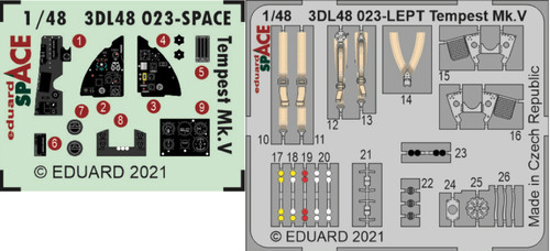 Eduard 3dl48023 hawker - eduard,