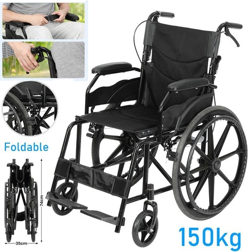Folding wheelchair lightweight - folding,