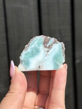 Larimar Half Polished Freeform