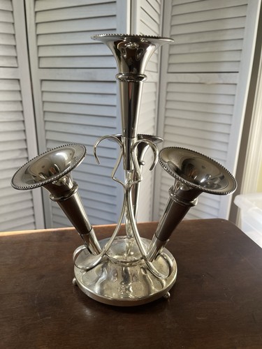 Vintage silver plated four - vintage,
