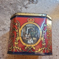 Original Ringtons Tin Tea Caddy ~ 1977 Queens Silver Jubilee
