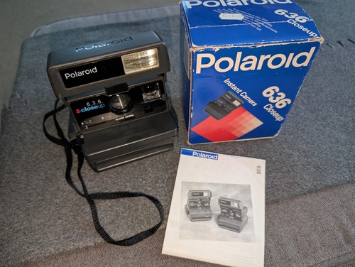 Polaroid camera 636 closeup - polaroid,