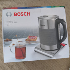 Bosch TWK7S05 Kettle Wireless 1.7L - Stainless Steel Grey