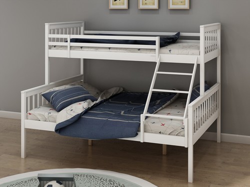 Single triple bunk bed with - /triple,