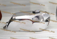 Fit For Yamaha RD250 RD400 Aluminum Alloy Polished Fuel Tank 1976-1977 Model