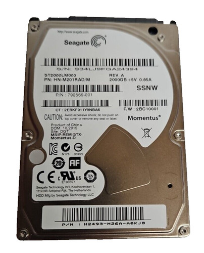 Seagate 2tb hdd laptop pc - laptop,