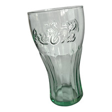 Vintage Green Ribbed Coke