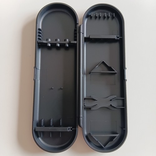 Black lightweight plastic - black,