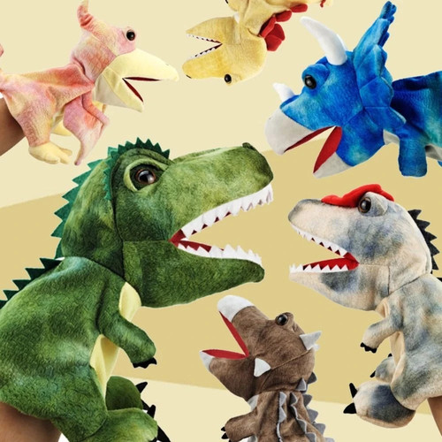 Plush hand puppet - plush, soft
