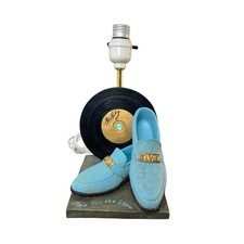 Vintage Elvis Blue Suede Shoes