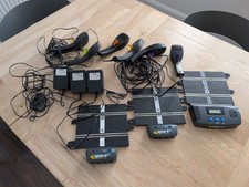 Scalextric Sport C8215 Electronic Lap Counter Timer C8217 Power Base + Throttles