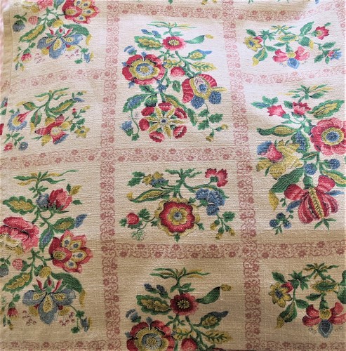 Vintage 1930 jacobean - 1930's, floral