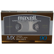 New sealed maxell pure - sealed, mx
