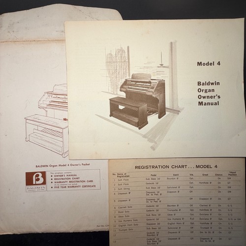 Vintage baldwin organ model - vintage,