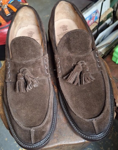 Tricker jamie brown - , suede