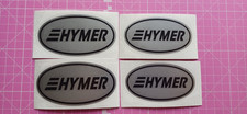 HYMER  OVAL STICKERS 2 Colour - SMALL