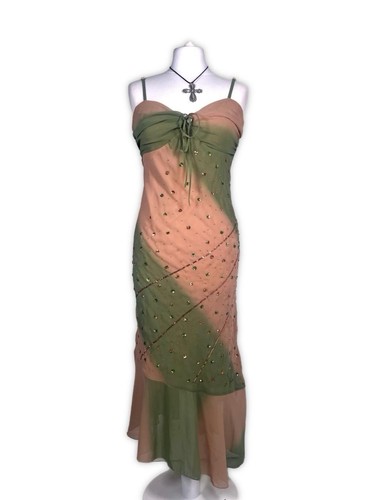 Vila dress green women - vila, women’s