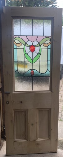 Old original victorian stained - old,