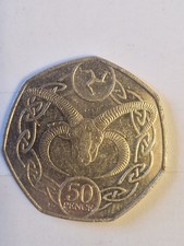 Isle man 50p 2017 manx - 2017,