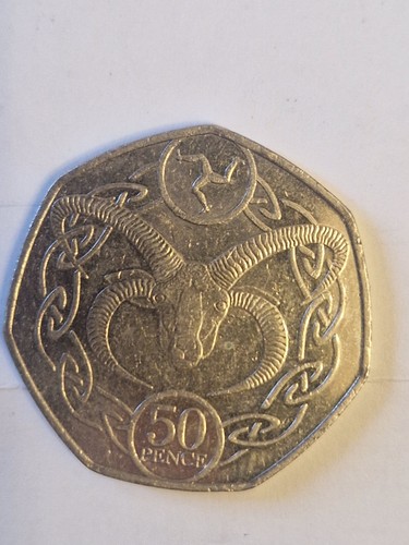 Isle man 50p - isle,