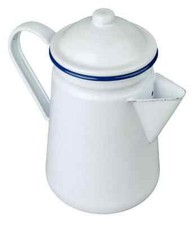 Coffee Pot Traditional Stove Top Kettle Jug Enamel Falcon For Home Kitchen Decor