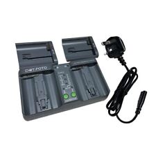 Dot.Foto LP-E4 LP-E4N LP-E19 Dual Battery Charger for Canon EOS-1D Mark III / IV