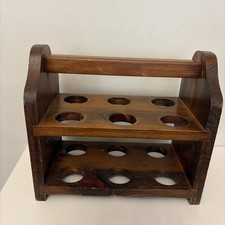 Vintage Wooden Egg Rack