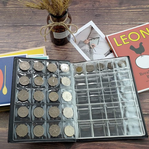 Capacity coin album holds - coin,
