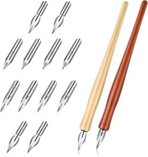 14PCS Oblique Calligraphy Dip