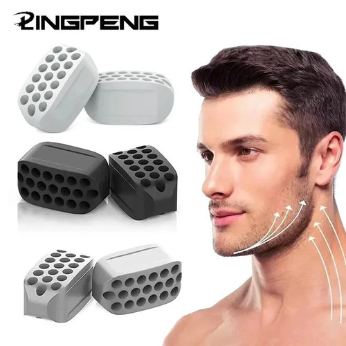 2pcs silicone jaw exerciser - silicone,