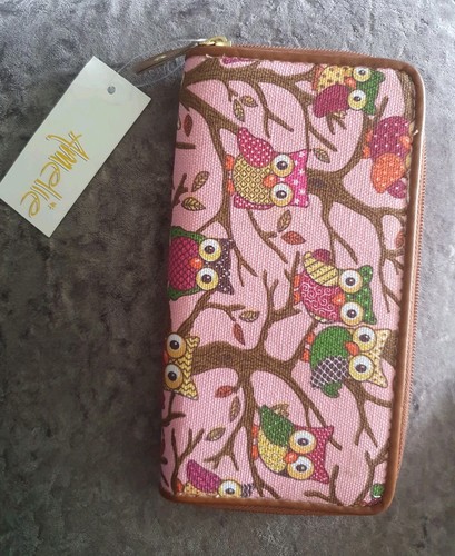 Lovely ladies pink owl print - pink,