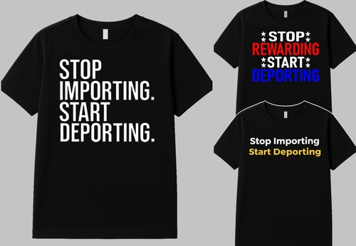 Anti migrants tee - anti, the