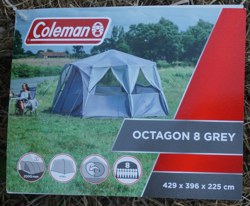 Coleman octagon tent grey - coleman,