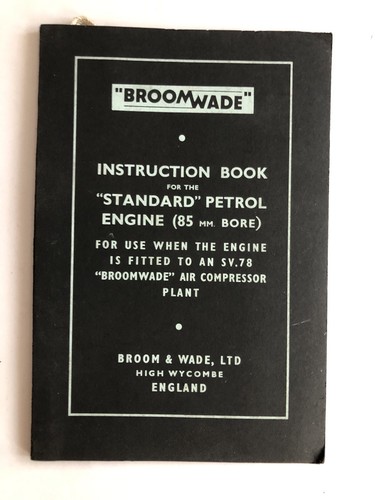 Broomwade petrol engines - petrol,