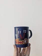 Staffordshire Pottery Cadbury Time Out Flake Advertising Mug Vintage