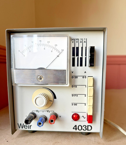 Weir 403 bench power supply - bench,