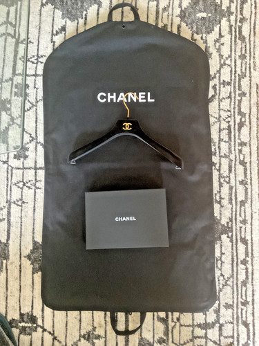 Chanel garment bag black - chanel,