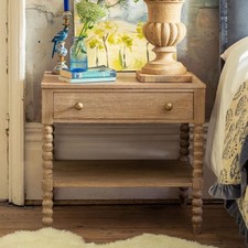 Graham and Green Bobbin Bedside Table