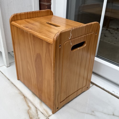 Pine wooden laundry - wooden,